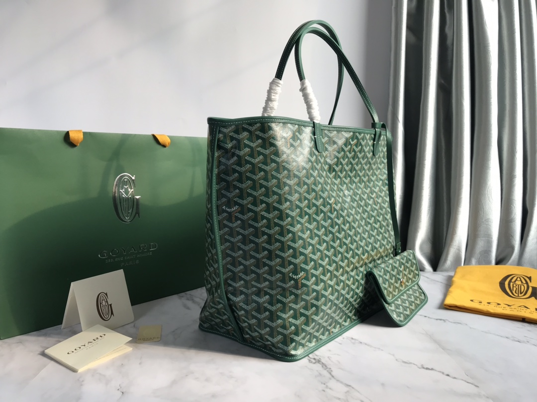 Anjou GM Reversible Tote Bag In Green